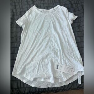 CRZ YOGA White Short Sleeve Tee